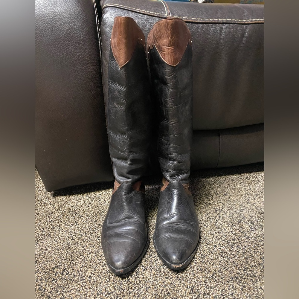 Women’s Leather (rare) Aldo “Thunder” Boots Size 7B